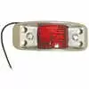 Red Die Cast Aluminum Marker Light, 5-1/4"L x 2-1/8"W x 1-3/8"H