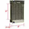 Heater Core for Hupp 938,939