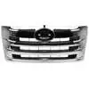 Heavy Duty Chrome Front Grille without Bug Screen - Fits Hino 338/268/268A/258 2011-2020