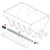 Hydraulic Auger Motor - 59.97 Cubic Inch - Buyers SaltDogg