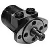 Hydraulic Spinner Motor - 2 Bolt Mount with 2.8 cu. in. Displacement - Keyed &amp; Cross Drilled Shaft - Buyers SaltDogg