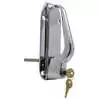 Locking Side Door Handle, 5/16" x 3-3/4" Shaft, Key Required to Lock