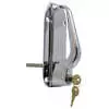 Locking Side Door Handle, 3/8" x 3-3/4" Shaft, Key Required to Lock
