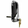 Locking Kason Side Door Handle with Web Handle and 3/8" x 3-3/4" Shaft
