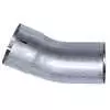 4" 30-Degree Aluminized Exhaust Pipe Elbow with 4 " Legs