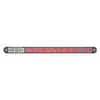 LED Hybrid combination stop/tail/turn &amp; back up, red with Clear lens - 1&quot; x 17&quot;
