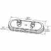 Led Oval Stop / Tail / Turn Light with Integrated Back Up