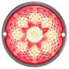 LED Watermelon Clearance Marker Light - Red Clear Lens