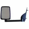 Left 2020 Standard Heated Remote Mirror Assembly for 102&quot; Body Width - Black - Fits GM - Velvac 714567