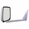 Left 2020 Standard Heated Remote Mirror Assembly for 102&quot; Body Width - White - Fits GM - Velvac 714921