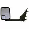 Left 2020 Standard Heated Remote Mirror Assembly for 96" Body Width - Driver side - Black - Fits 03-On Ford E-Series - Velvac 715423