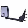 Left 2020 Standard Manual Mirror Assembly for 102" Body Width - Black - 03-On Ford E Series - Velvac 715409