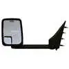 Left 2020 Standard Manual Mirror Assembly for 102" Body Width, Black - Driver side - 03-On Ford E Series