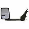 Left 2020 Standard Manual Mirror Assembly for 102" Body Width - Driver side - Black - 03-On Ford E Series - Velvac 715409
