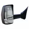 Left 2020XG Deluxe Manual Mirror Assembly for 102&quot; Body Width - Black - Velvac 715937