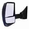 Left 2020XG Heated Remote / Manual Mirror Assembly with Blind Spot Camera for 102&quot; Body Width - Driver side - Black - Fits GM - Velvac 717557