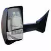 Left 2020XG Heated Remote / Manual Mirror Assembly with Blind Spot Camera for 96&quot; Wide Body - Driver side - Black - Fits Ford E Series Velvac 717517