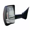 Left 2020XG Heated Remote / Manual Mirror Assembly with Blind Spot Camera and Signal Arrow for 102&quot; Body Width - Driver side - Black - Fits GM - Velvac 717561