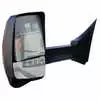 Left 2020XG Heated Remote / Manual Mirror Assembly with Blind Spot Camera and Signal Arrow for 102&quot; Wide Body - Driver side- Black - Fits Ford E Series - Velvac 717527