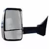 Left 2020XG Heated Remote / Manual Mirror Assembly for 102&quot; Body Width - Driver side - Chrome - Fits Ford E Series - Velvac 715973