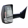 Left 2020XG Heated Remote / Manual Mirror Assembly with Signal Arrow for 102&quot; Body Width- Driver side - Black - Fits GM - Velvac 716327
