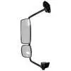 Left Black Manual Mirror Assembly - Non-Heated - Driver side