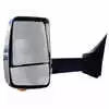 Left Chrome Heated 2020XG Mirror Assembly with Light for 96&quot;&quot; Wide Body - Driver side - Remote/Manual - Fits GM Velvac 716421