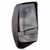 Left Deluxe Head with Heated Remote Manual Glass and Camera - Driver side - Black - Velvac 719129