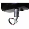 Left Deluxe Heated Remote / Manual Mirror Head - Driver side - Black - Velvac 714581