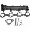 Left Exhaust Manifold with Gasket & Hardware