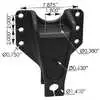 Left Front of Rear Hanger - Fits Freightliner MT55