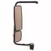 Left Heated Manual Mirror Assembly without Upper Mount - Driver side - Chrome - Fits International DuraStar WorkStar ProStar 