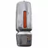 Left Heated Manual Mirror Head with Light - Driver side - Chrome- Fits International DuraStar, WorkStar, ProStar, TerraStar & TranStar