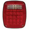 Left LED Stop Tail Turn Box Light Combo with License Light