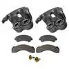 Left or Right front or rear dual piston caliper kit with ABS. 