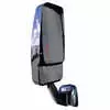 Left VMax Heated Remote / Manual Mirror Assembly with Signal Arrow - Driver side - Chrome - Velvac 7155530