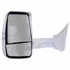 Left White Heated 2020XG Mirror Assembly for 96&quot; Wide Body - Driver side - Remote/Manual - Fits GM Velvac 715921