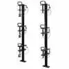 Lockable Trimmer Rack for Open Trailer with Padlocks