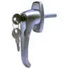 Locking Outside Blind Mount Handle with 5/16 x 2" Shaft - fits Todco & Whiting Roll Up Door