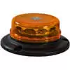 Low Profile Amber LED Beacon Strobe Light with Auxiliary Plug