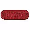 LED Low profile red oval stop/tail/turn light, 6.5" 14 LED's