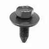 M8-1.25 x 30 mm Hex Head Bolt SEMS - 24 mm O.D. Washer Diameter - 25 Pieces