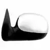 Mirror Electrical Chrome Flat Head - Driver side - Left Side