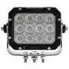 Square High-Powered LED Work Light with Black Housing