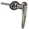 Non Locking Handle with 5/16 x 4" Shaft - Chrome