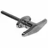 Non Locking T Handle with 5/16 x 4" Shaft - Chrome