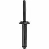Nylon Expansion Rivet - 1/4" Hole Diameter - 2-3/16" Length - Black - 25 Pieces