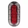 Oval Hybrid Red/Clear-Stop/Tail/Turn/Backup Light 16 LEDs