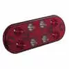 Oval Hybrid thin profile surface mount Stop Turn Tail Backup Light