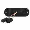 Oval Hybrid thin profile surface mount Stop Turn Tail Backup Light